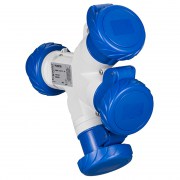 Phích nối 3 ngã Schneider PKZM709