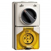 Ổ cắm có công tắc Schneider S56C520GY