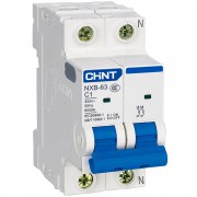 Cầu dao tự động CHINT NXB-63 2P C1 1A