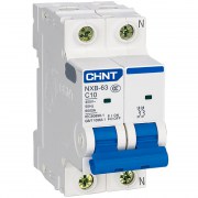 Cầu dao tự động CHINT NXB-63 2P C10 10A