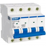 Cầu dao tự động CHINT NXB-63 4P C20 20A