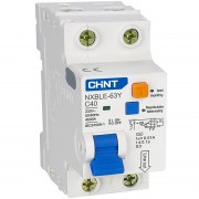 Cầu dao chống rò CHINT NXBLE-63Y 1P+N C40 40A