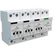 Citel DS254E-400/G : Chống sét lan truyền AC, 3 pha 4 cực (3L+N), kiểu 1+2