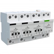 Citel DS154E-300/G : Chống sét lan truyền AC, 3 pha 4 cực (3L+N), kiểu 1+2