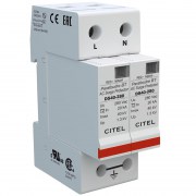 Citel DS42-280 : Chống sét lan truyền AC, 1 pha 2 cực (L+N), kiểu 2