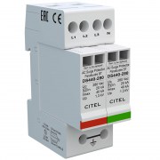 Citel DS440-280/G : Chống sét lan truyền AC, 3 pha 4 cực (3L+N), kiểu 2