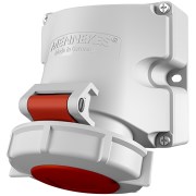 Ổ cắm gắn nổi Kennekes 9122 (4P, 16A, IP67)