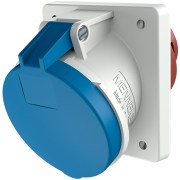 Ổ cắm gắn âm Kennekes 1147A (3P, 63A, IP44)
