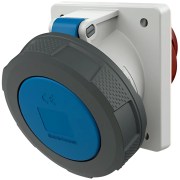Ổ cắm gắn âm Kennekes 2180A (3P, 63A, IP67)