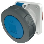 Ổ cắm gắn âm Kennekes 1264A (3P, 63A, IP67)