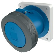Ổ cắm gắn âm Kennekes 3380 (3P, 125A, IP67)