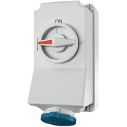 Ổ cắm có khóa liên động Kennekes 7002A (3P, 16A, IP44)
