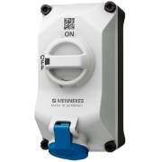 Ổ cắm có khóa liên động Kennekes 5601306G (3P, 16A, IP44)