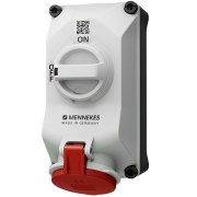 Ổ cắm có khóa liên động Kennekes 5603406G (4P, 32A, IP44)