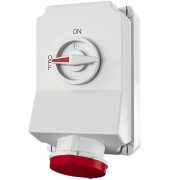 Ổ cắm có khóa liên động Kennekes 5956A (4P, 63A, IP44)
