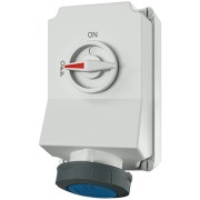 Ổ cắm có khóa liên động Kennekes 5911A (3P, 63A, IP67)