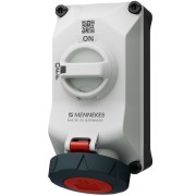 Ổ cắm gắn nổi Kennekes 5704403G (, 32A, IP67)
