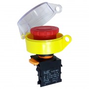 Nút dừng khẩn có nắp bảo vệ iLEC ILF-22-EB-05