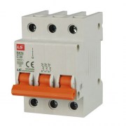 LS BKN 3P 6-10-16-20-25-32-40A 6KA: Cầu dao điện loại tép MCB (gắn trên thanh ray)