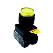 Idec YW1L-A2E10QM3-R: Nút nhấn Φ22 màu đỏ