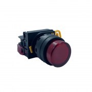 Idec YW1L-A2E11QM3-R: Nút nhấn Φ22 màu đỏ