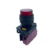Idec YW1L-A2E10Q4-R: Nút nhấn Φ22 màu đỏ