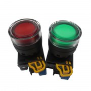 Idec YW1L-MF2E10Q4-R: Nút nhấn Φ22 màu đỏ