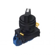 Idec YW1B-A1E11-B: Nút nhấn Φ22 màu đen