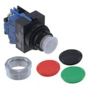 Idec ABW110-B (Màu đen): Dòng TW Φ22 Nút nhấn không đèn phi 22 Idec