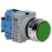 Idec ABW110-B (Màu đen): Dòng TW Φ22 Nút nhấn không đèn phi 22 Idec