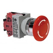 Idec AVW401R:Nút dừng khẩn Idec màu đỏ, Dòng TW Φ22