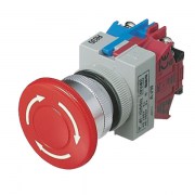 Idec AVW401R:Nút dừng khẩn Idec màu đỏ, Dòng TW Φ22
