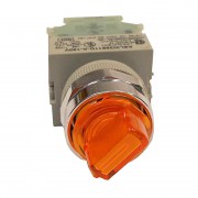 Idec ASLW29911D-A: Công tắc xoay có đèn Idec màu hổ phách, Dòng TW Φ22