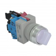 Idec ASLW29911D-A: Công tắc xoay có đèn Idec màu hổ phách, Dòng TW Φ22