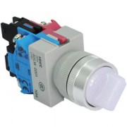Idec ASLW39920D-A: Công tắc xoay có đèn Idec màu hổ phách, Dòng TW Φ22