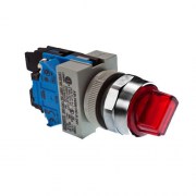 Idec ASLW39920D-A: Công tắc xoay có đèn Idec màu hổ phách, Dòng TW Φ22