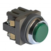 Idec ABN101-B: Màu đen, Nút nhấn không đèn phi 30 (made in Japan)