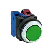 Idec ABN120 -B: Màu đen, Nút nhấn không đèn phi 30 (made in Japan)