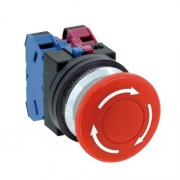 Idec AVN301NR: Nút nhấn khẩn phi 30 (made in Japan)