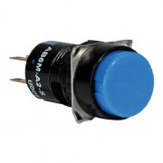 Idec AB6M-M2-GC: Nút nhấn không đèn phi 16, loại tròn, Màu xanh lá