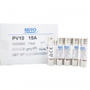PV10-15A: Cầu chì 1000VDC 15A