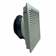 Leipole FK9925-230: Quạt hút kèm miệng gió có tấm lọc bụi - loại fk 99 - màu xám nhạt ral7035 - ip54 (với tấm lọc bụi)