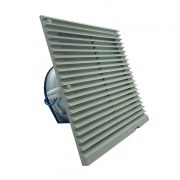 Leipole FK9926-230: Quạt hút kèm miệng gió có tấm lọc bụi - loại fk 99 - màu xám nhạt ral7035 - ip54 (với tấm lọc bụi)