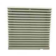 Leipole FK9923-300: Miệng gió có tấm lọc bụi cho loại fk 99 - màu xám nhạt ral7035 - ip54