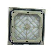 Leipole FK9925-300: Miệng gió có tấm lọc bụi cho loại fk 99 - màu xám nhạt ral7035 - ip54
