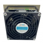 Leipole FK 5526-300: Miệng gió có tấm lọc bụi cho loại fk 55 - màu xám ral7032 - ip54 (với tấm lọc bụi)