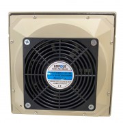 Leipole FKL 6623-230: Quạt hút kèm miệng gió có lọc bụi - loại fkl 66 - màu xám ral7032 - ip54 (với tấm lọc bụi)