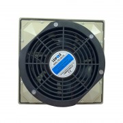 Leipole FKL 6623-230: Quạt hút kèm miệng gió có lọc bụi - loại fkl 66 - màu xám ral7032 - ip54 (với tấm lọc bụi)