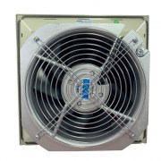 Leipole FKL 6625-230: Quạt hút kèm miệng gió có lọc bụi - loại fkl 66 - màu xám ral7032 - ip54 (với tấm lọc bụi)
