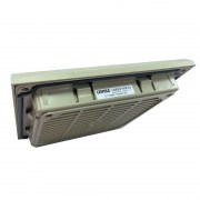 Leipole FKL 6621-300: Miệng gió có lọc bụi cho loại fkl 66 - màu xám ral7032 - ip54 (với tấm lọc bụi)